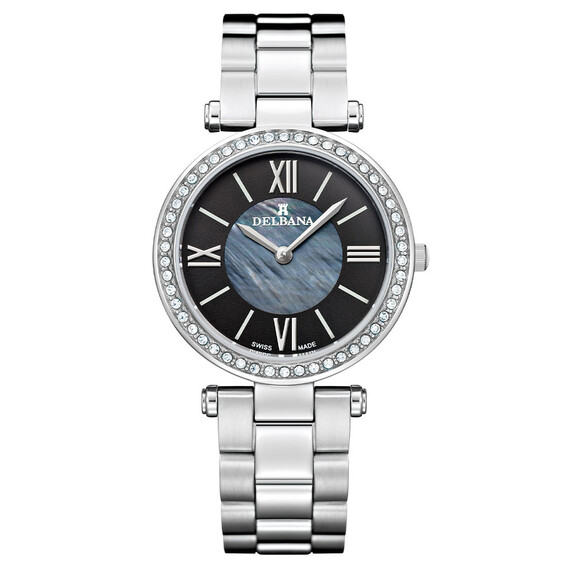 Dámské hodinky Delbana Nice 41711.589.1.536, Verze: stříbrná2 
