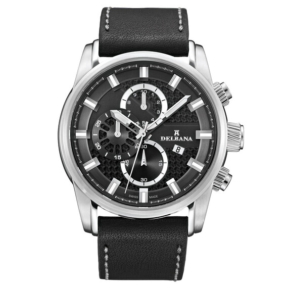 Pánské hodinky Delbana Orlando 41601.662.6.031, Verze: černá 