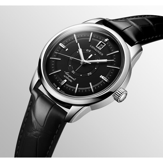 Pánské hodinky Longines Conquest Heritage Central Power Reserve L1.648.4.52.2, Verze: černá , 4 image