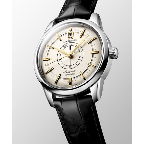 Pánské hodinky Longines Conquest Heritage Central Power Reserve L1.648.4.78.2, Verze: černá2 , 3 image