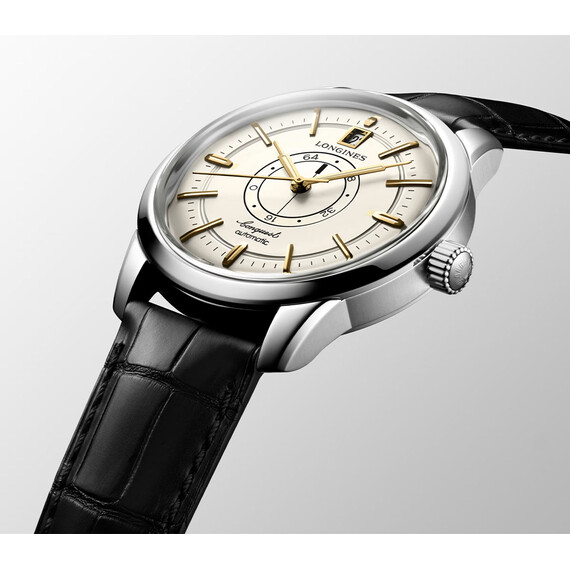 Pánské hodinky Longines Conquest Heritage Central Power Reserve L1.648.4.78.2, Verze: černá2 , 4 image