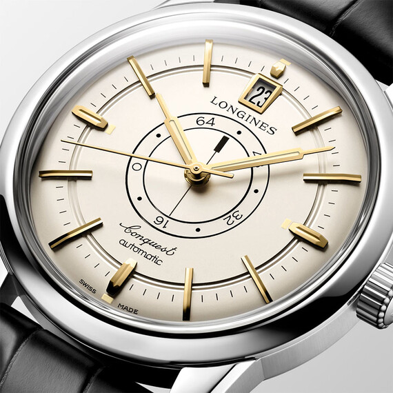 Pánské hodinky Longines Conquest Heritage Central Power Reserve L1.648.4.78.2, Verze: černá2 , 5 image
