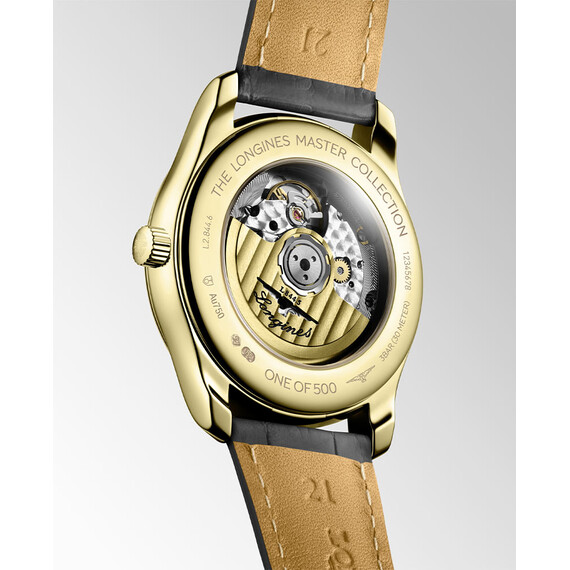 Pánské hodinky Longines Master Collection GMT L2.844.6.71.2, Verze: žluté zlato , 2 image