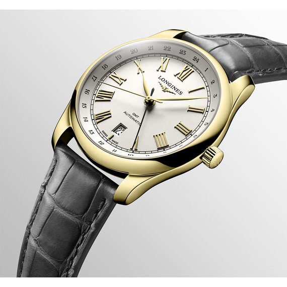 Pánské hodinky Longines Master Collection GMT L2.844.6.71.2, Verze: žluté zlato , 4 image