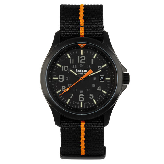 Pánské hodinky Traser P67 Officer Pro Black 111065, Verze: černá4 