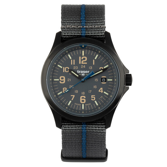 Pánské hodinky Traser P67 Officer Pro Grey 111071, Verze: šedá 