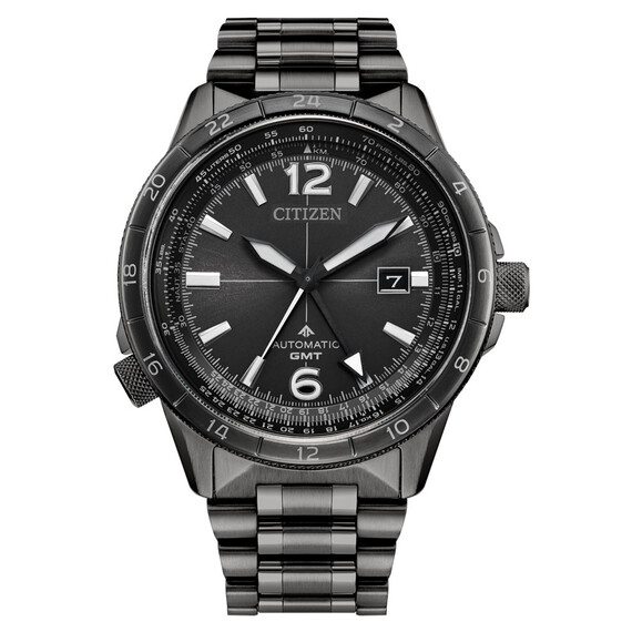 Pánské hodinky Citizen Promaster Air GMT NB6045-51H, Verze: šedá 