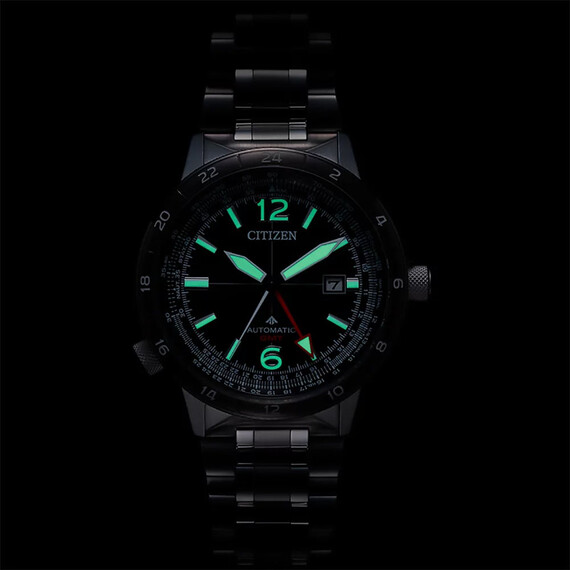 Pánské hodinky Citizen Promaster Air GMT NB6046-59E, Verze: stříbrná , 8 image