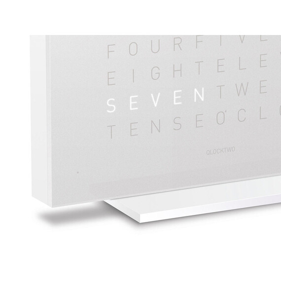 Budík Qlocktwo Earth 13.5 Pure Vanilla Sugar, Jazyk: EN English , 3 image