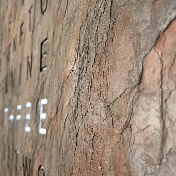 Hodiny Qlocktwo Earth 90 Creators Edition Glintscape, Jazyk: PL Poland , 3 image