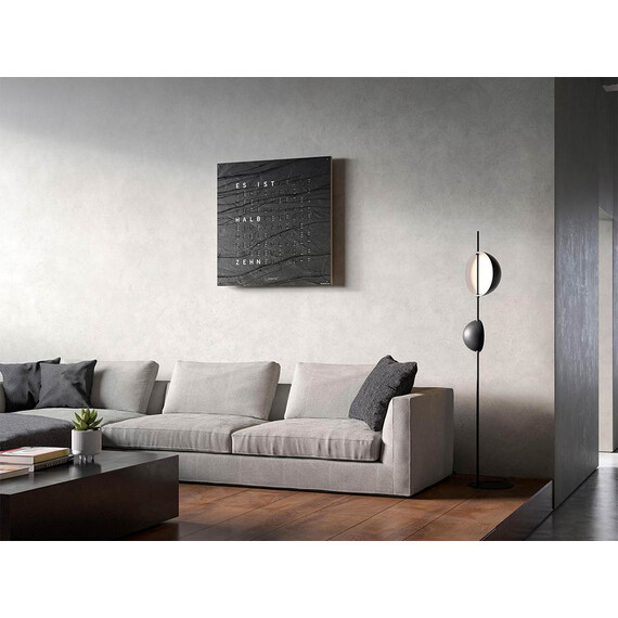 Hodiny Qlocktwo Earth 90 Creators Edition Metamorphite, Jazyk: EN English , 6 image