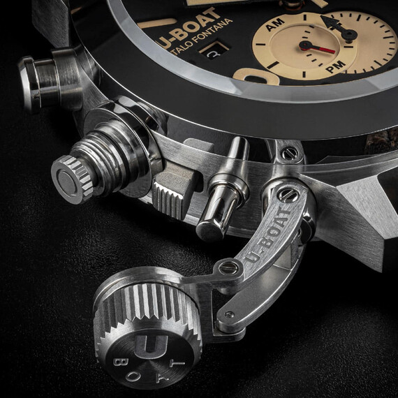 Pánské hodinky U-BOAT Classico 45 Tungsteno CAS1 9567/A, Verze: černá , 3 image