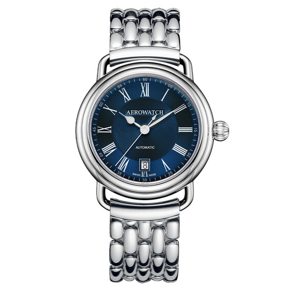 Pánské hodinky Aerowatch 1942 A 60900 AA29 M, Verze: modrá2 