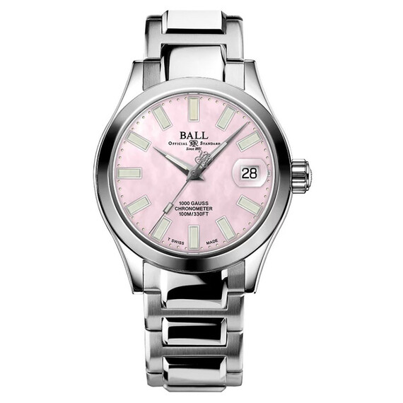 Dámské hodinky Ball Engineer III Marvelight Chronometer NL9616C-S1C-PK, Verze: růžová 