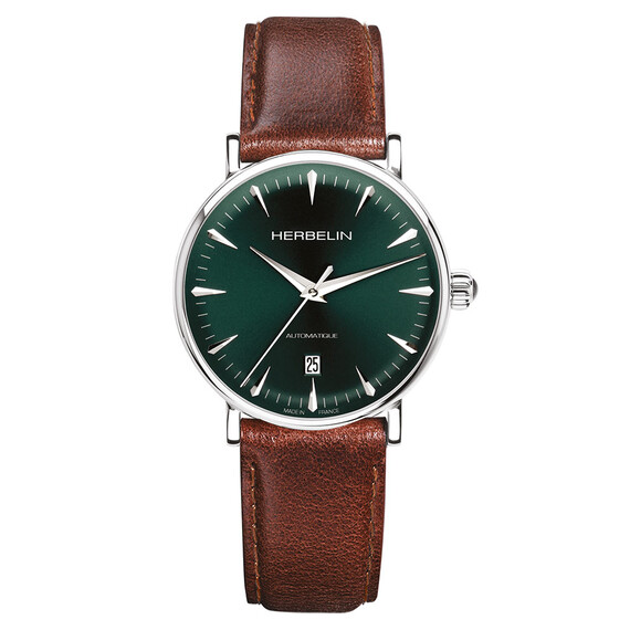 Pánské hodinky Herbelin Inspiration Automatic 1647AP16BR, Verze: hnědá2 