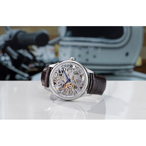 Pánské hodinky Aerowatch Renaissance Skeleton Classic A 50981 AA02, Verze: hnědá2 , 2 image