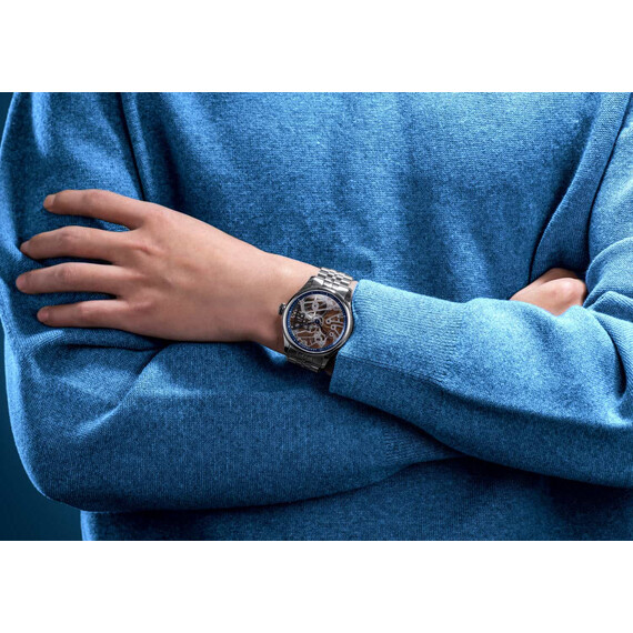 Pánské hodinky Aerowatch Renaissance Skeleton Classic A 50981 AA03 M, Verze: stříbrná2 , 3 image