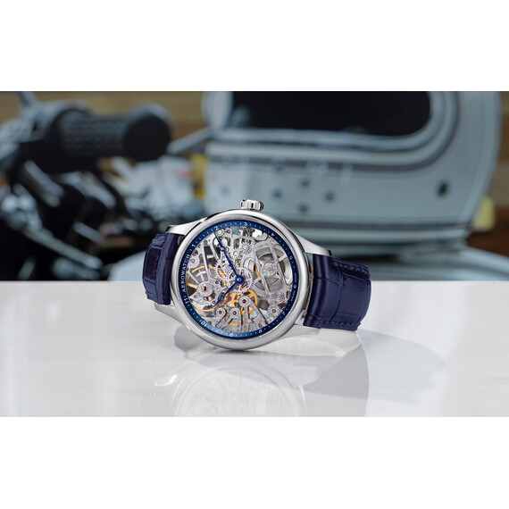 Pánské hodinky Aerowatch Renaissance Skeleton Classic A 50981 AA03, Verze: modrá2 , 2 image