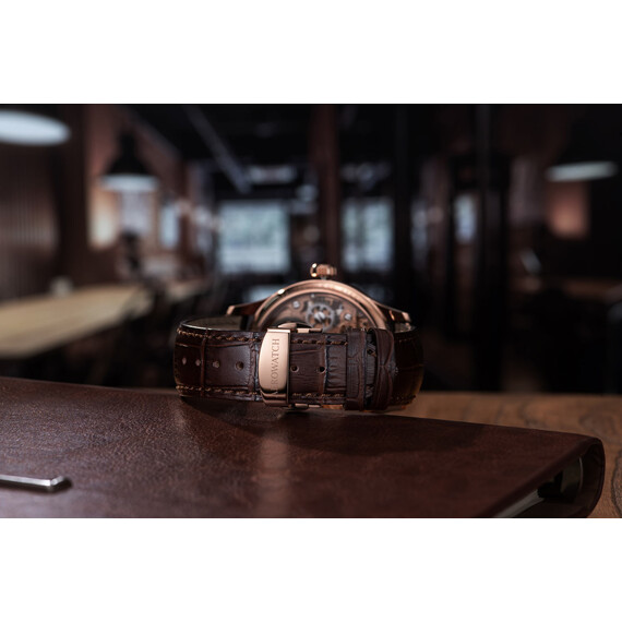 Pánské hodinky Aerowatch Renaissance Skeleton Classic A 50981 RO02, Verze: růžové zlato2 , 6 image