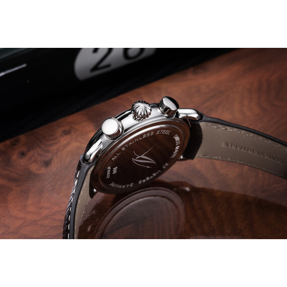 Pánské hodinky Aerowatch 1942 Chrono A 79100 AA02, Verze: hnědá , 4 image