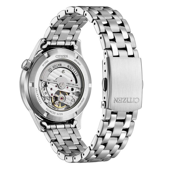 Pánské hodinky Citizen Mechanical Classic Open Heart NH9131-73L, Verze: modrá , 3 image