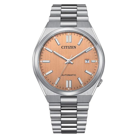 Pánské hodinky Citizen Tsuyosa Mechanical NJ0159-86Z, Verze: béžová, krémová 