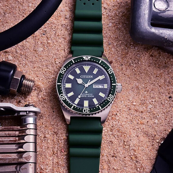 Pánské hodinky Citizen Promaster Challenge Diver NY0121-09XE, Verze: zelená , 4 image