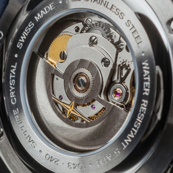 Pánské hodinky Davosa Newton Pilot Day-Date 161.585.50, Verze: černá2 , 3 image