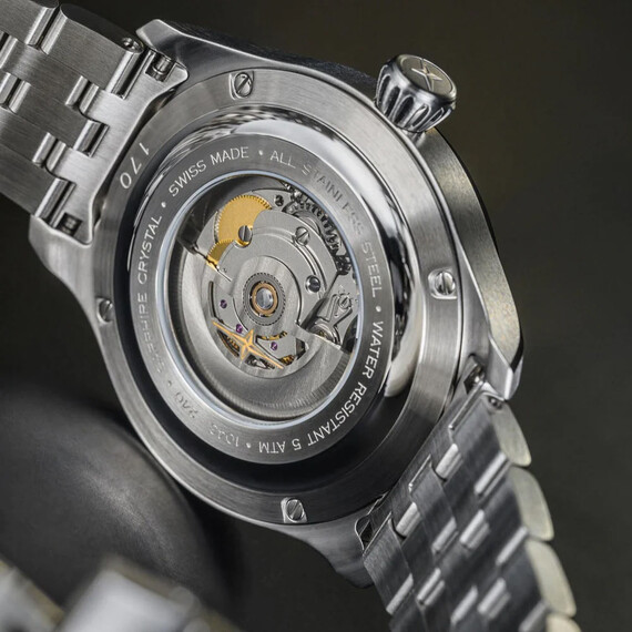 Pánské hodinky Davosa Newton Speedometer 161.587.20, Verze: stříbrná2 , 5 image