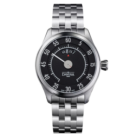 Pánské hodinky Davosa Newton Speedometer 161.587.50, Verze: stříbrná 