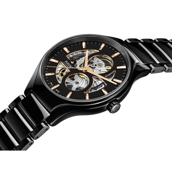 Hodinky Rado True Round Automatic Open Heart R27107172, Verze: černá , 2 image