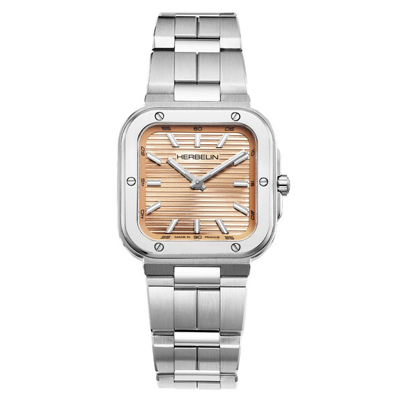 Dámské hodinky Herbelin Cap Camarat Lady Square 17546B18, Verze: růžové zlato 