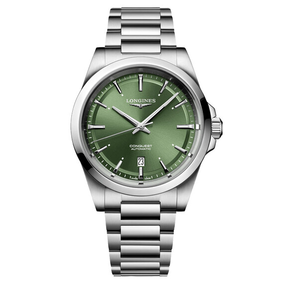 Pánské hodinky Longines Conquest 2023 L3.830.4.02.6, Verze: zelená 