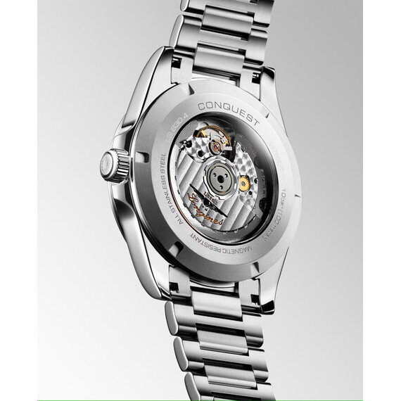 Pánské hodinky Longines Conquest 2023 L3.830.4.52.6, Verze: černá , 4 image