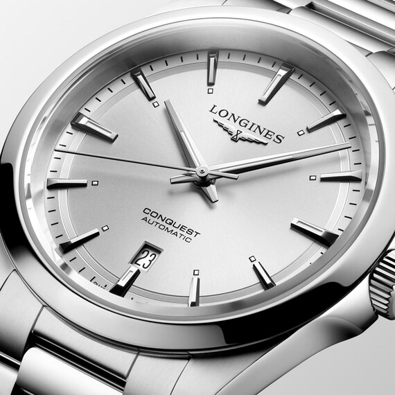 Pánské hodinky Longines Conquest 2023 L3.830.4.72.6, Verze: stříbrná , 7 image