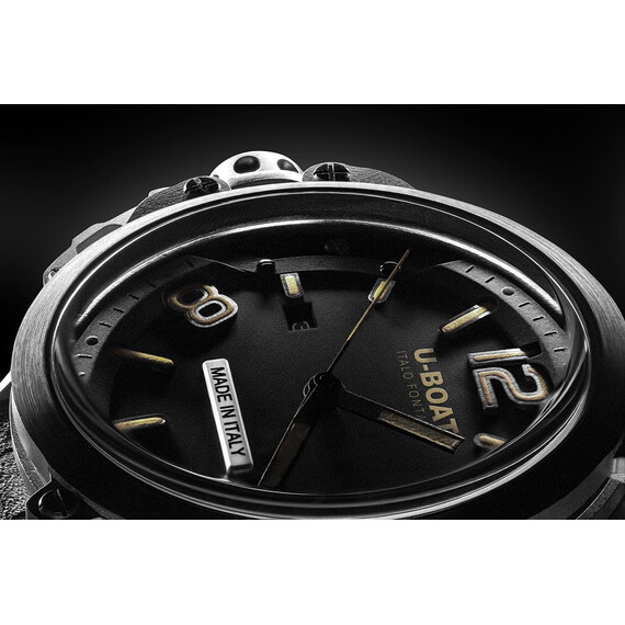 Pánské hodinky U-BOAT Capsule 45 MM SS BK Beige Limited Edition 8809, Verze: hnědá , 3 image