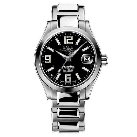 Dámské hodinky Ball Engineer III Pioneer II Chronometer NL9616C-S4CJ-BK, Verze: černá 