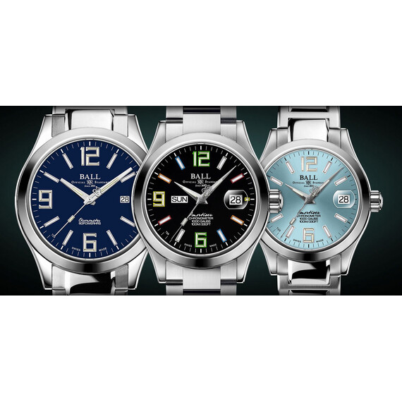 Pánské hodinky Ball Engineer M Pioneer II Chronometer NM2128C-S2CJ-BE, Verze: modrá , 3 image