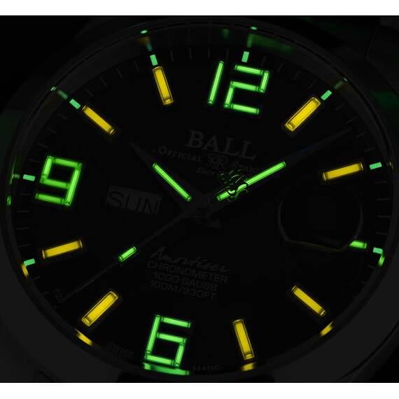 Pánské hodinky Ball Engineer III Pioneer II Chronometer NM9036C-S3CJ-BKR, Verze: černá2 , 4 image