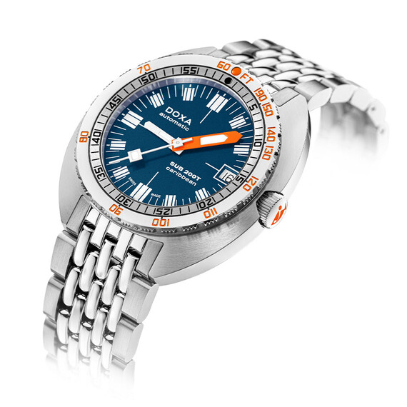 Pánské hodinky Doxa SUB 200T Caribbean 804.10.201.10, Verze: modrá , 2 image
