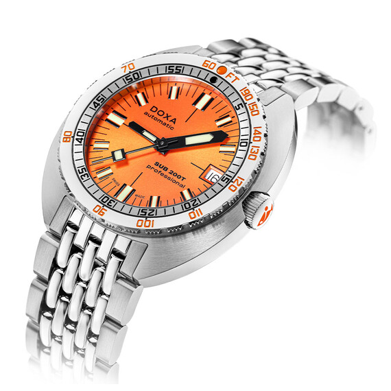 Pánské hodinky Doxa SUB 200T Professional 804.10.351S.10, Verze: oranžová2 , 2 image
