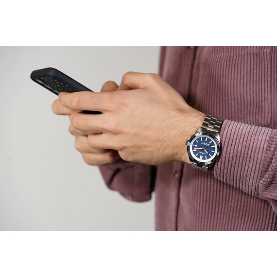 Hodinky Fortis Marinemaster M-40 Blue Japan F8120012, Verze: modrá3 , 11 image