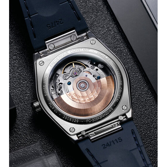 Pánské hodinky Frederique Constant Highlife Automatic COSC FC-303BL3NH6B, Verze: modrá , 6 image