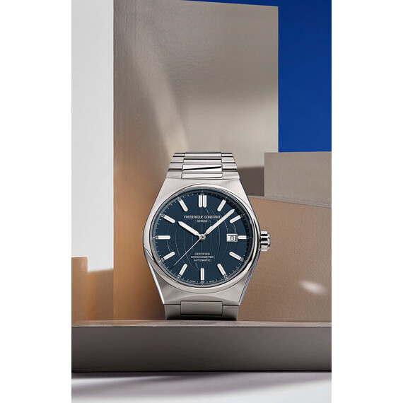 Pánské hodinky Frederique Constant Highlife Automatic COSC FC-303BL4NH6B, Verze: modrá2 , 4 image