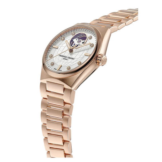 Dámské hodinky Frederique Constant Highlife Ladies Automatic Heart Beat FC-310MPWD2NH4B, Verze: růžové zlato3 , 2 image