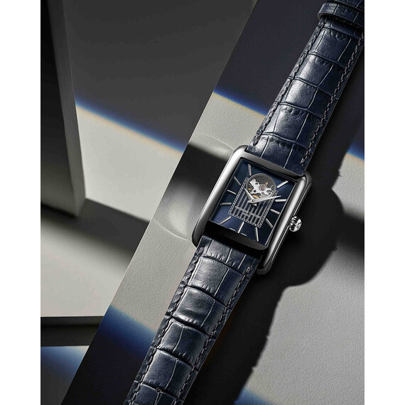 Pánské hodinky Frederique Constant Carree Heart Beat Automatic FC-311N4C6, Verze: modrá , 6 image