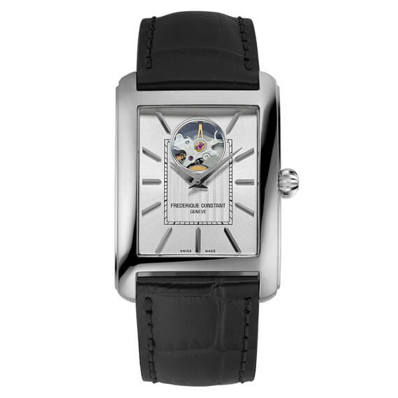 Pánské hodinky Frederique Constant Carree Heart Beat Automatic FC-311S4C6, Verze: černá 