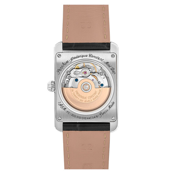 Pánské hodinky Frederique Constant Carree Heart Beat Automatic FC-311S4C6, Verze: černá , 3 image