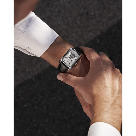 Pánské hodinky Frederique Constant Carree Heart Beat Automatic FC-311S4C6, Verze: černá , 5 image