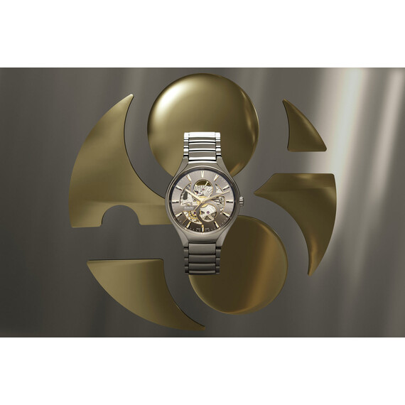 Hodinky Rado True Round Automatic Open Heart R27108112, Verze: šedá , 6 image